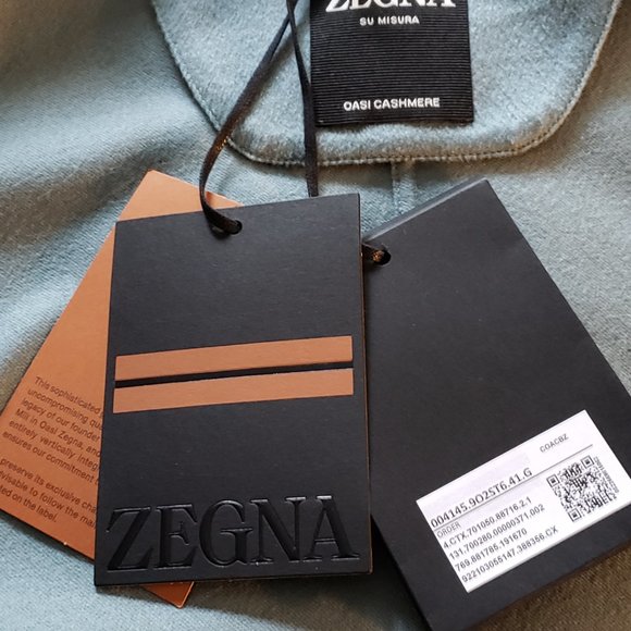 Zegna Oasi Cashmere men's over shirt - Picture 4 of 4